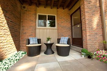 Private balcony