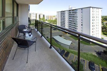 Private balcony