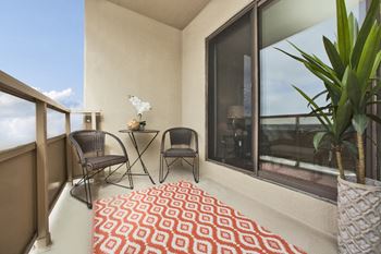 Private balcony/patio