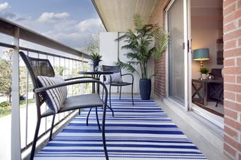 Private balcony/patio