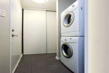 In-suite laundry
