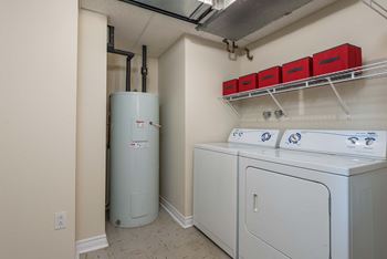 In-suite laundry