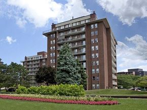 Sarnia apartment for rent - Exterior showcasing upscale design and décor