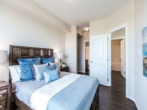 St. Albert apartment for rent - Giroux Estates in St. Albert, AB bedroom with large closet space