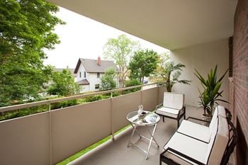 Private balcony