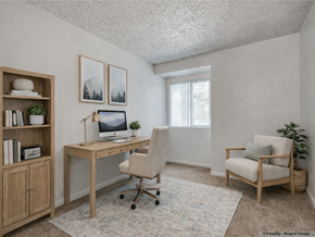 Spring Valley apartment for rent - Peppertree Office Staged