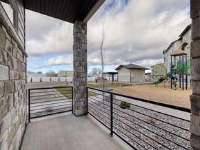Idaho Falls apartment for rent - Apartment Patio at The Atlas