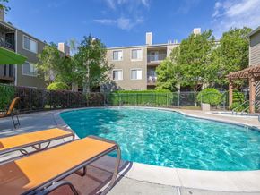 Sacramento apartment for rent - California Place View of Pool from Chairs