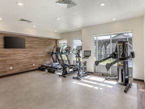 Logan apartment for rent - Cardio Machines in Gym at Meadows at Homestead Logan, UT 84321