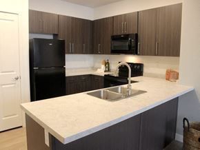 Sandy apartment for rent - Kitchen at Arcadia Apartments