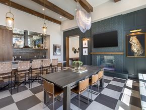 Syracuse townhouse for rent - Kitchen in Clubhouse at The Veridian