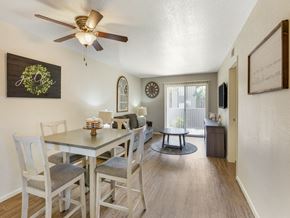 Mesa apartment for rent - Living and Dining Room at Aztec Springs