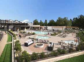 Idaho Falls apartment for rent - Orchard Park Clubhouse Rendering