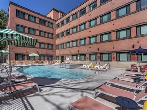 Salt Lake City apartment for rent - Pool Deck at Maye House Apartments