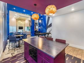 Sandy apartment for rent - Purple Kitchen in Clubhouse at Arcadia Apartments