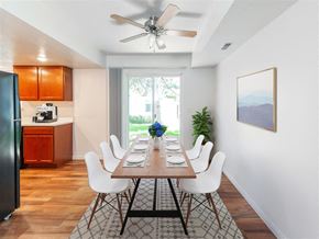 North Logan townhouse for rent - Restaurant Style Dining Room at Devonshire Court Apartments & Townhomes, Utah, 84341