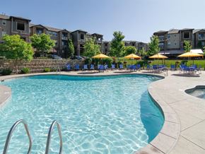 South Jordan apartment for rent - Glimmering Pool at San Marino Apartments, Utah