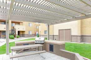 Tucson apartment for rent - Gazebo WithBuilt-In Stainless Barbecue Grill at River Point Apartments, Tucson, AZ, 85712