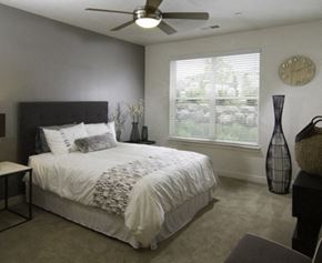 Midvale apartment for rent - Large Bedroom with Ceiling Fan at Lofts at 7800 Apartments, Utah