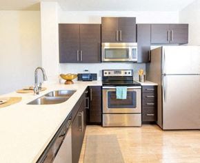 Orem townhouse for rent - Energy Efficient All Electric Kitchen at Parc on Center Apartments & Townhomes, Orem