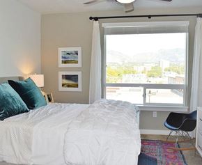 Salt Lake City apartment for rent - Beautiful Bright Bedroom With Wide Windows at 600 Lofts Apartments, Salt Lake City