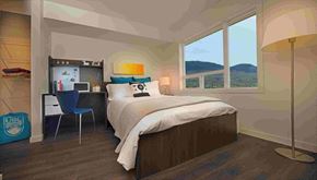 Kelowna apartment for rent - Bedroom