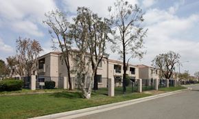 Riverside apartment for rent - the building in which the apartments are located