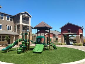 Pittsburg apartment for rent - a playground with slides and a gazebo