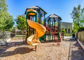 Pomona apartment for rent - the playground at the  apartments with a slide