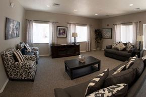 Douglas apartment for rent - a living room with couches and a coffee table