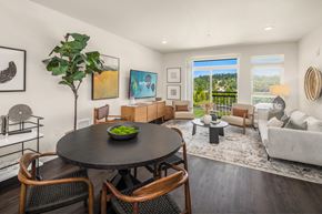 Woodinville apartment for rent - a living room with a table and chairs and a couch