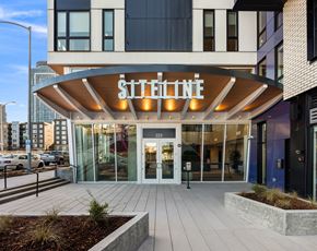 Seattle apartment for rent - the building in which the hotel is located