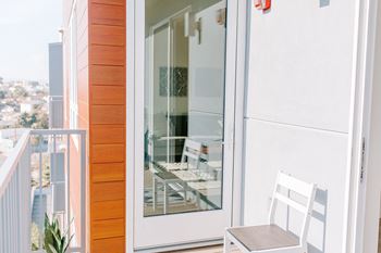 Balconies and patios in every unit