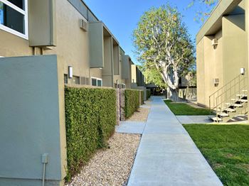 Private patios*