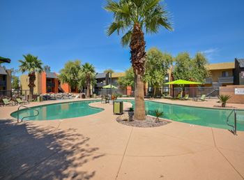 Refreshing resort-style pool