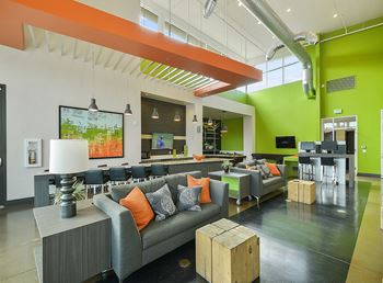 Upscale clubhouse and wifi center