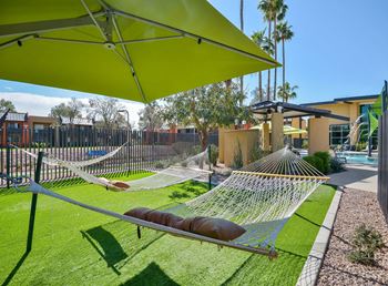 Luxury outdoor lounge and entertainment pavilion