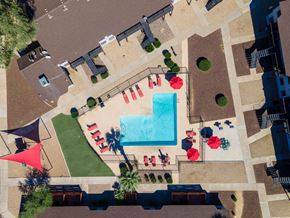 Phoenix apartment for rent - Swimming Pool Aerial View