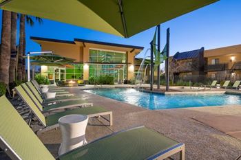 Four refreshing swimming pools