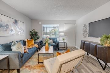 Phoenix apartment for rent - our apartments offer a living room with couches and a tv