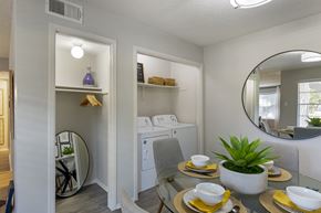 Hurst apartment for rent - Dining Room and Washer and Dryer