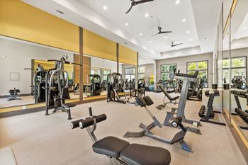 State-of-the-art fitness center