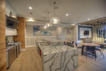 Clubhouse with lounge & media room