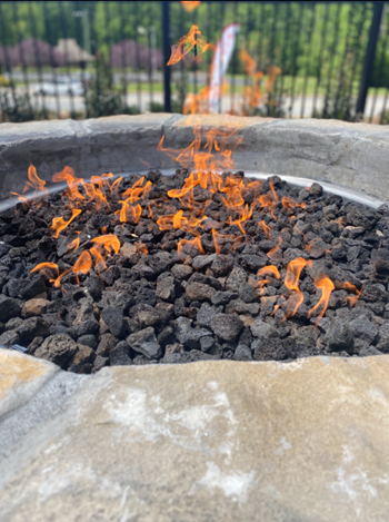 Lullwater at big ridge | firepit