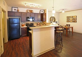 Wood-grain flooring