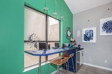 San Antonio apartment for rent - A kitchen with a table and chairs.