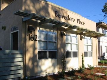 San Rafael apartment for rent - a building with the name belvedere place on it