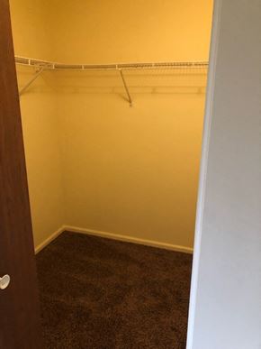 Orwigsburg apartment for rent - A white closet with a brown carpet.