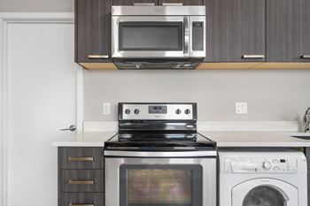 Convenient in-suite laundry