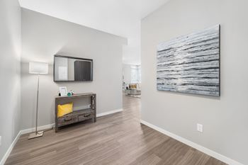 Luxury vinyl plank flooring